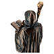 Heiliger Benedikt – bronzierte Resinfigur, 23 cm, Veronese Design s3