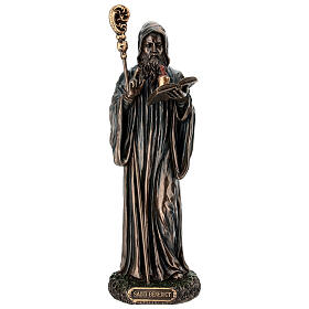 Saint Benoît résine bronze 23 cm Veronese Design
