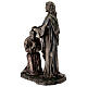 Jezus błogosławi ucznia, figura z brązowaną żywicą, 20 cm, Veronese Design s3
