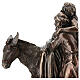 Buon samaritano resina bronzata 20 cm Veronese Design s4