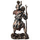 Bronzed Statue of St Christopher, 20 cm Veronese Design s9
