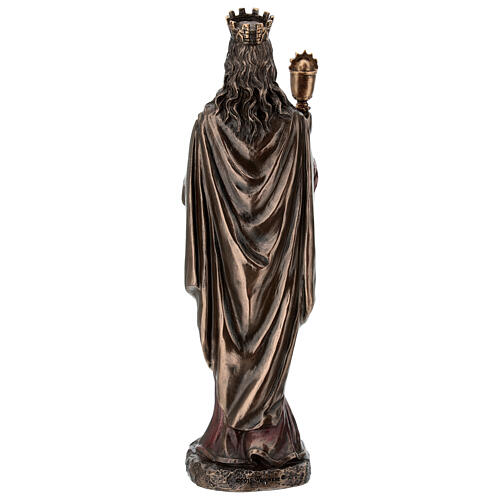 Santa Bárbara bronceada 20 cm Diseño Veronese 7