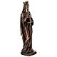 Bronzed Statue of Santa Barbara, 20 cm Veronese Design s5
