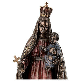 Nuestra Señora de la Caridad resina bronceada 35 cm Diseño Veronese