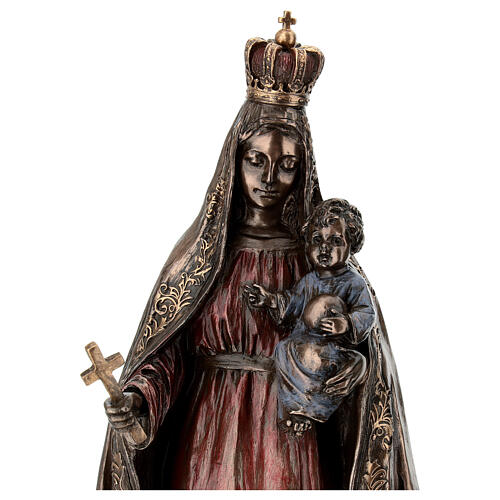 Nuestra Señora de la Caridad resina bronceada 35 cm Diseño Veronese 2
