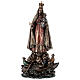 Nuestra Señora de la Caridad resina bronceada 35 cm Diseño Veronese s1