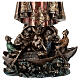 Nuestra Señora de la Caridad resina bronceada 35 cm Diseño Veronese s4