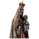 Nuestra Señora de la Caridad resina bronceada 35 cm Diseño Veronese s5