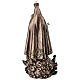 Nuestra Señora de la Caridad resina bronceada 35 cm Diseño Veronese s11