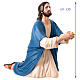 Jesus with Gethsemane Rock in Prayer Painted Fiberglass s3