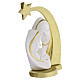 Holy Family figurine with gold star resin, 13x10 cm Valenti s3
