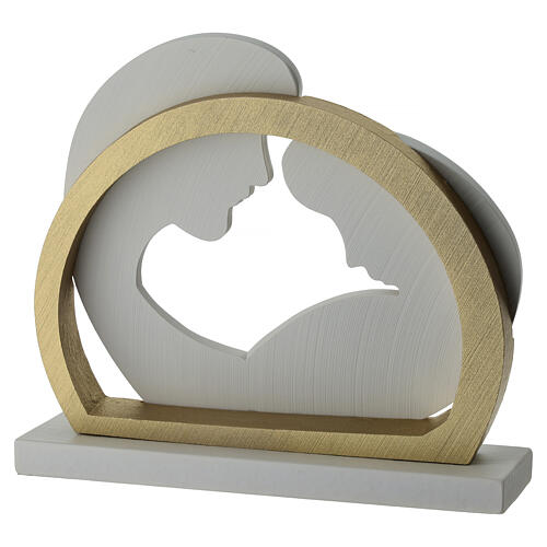 Holy Family arch, matte gold, Valenti, 6x7x2 in 4