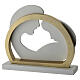 Sacra famiglia arco oro opaco Valenti 15x18x5 cm s4