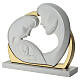 Matte Gold Arch Holy Family Statue, Valenti 15x18x5 cm s1