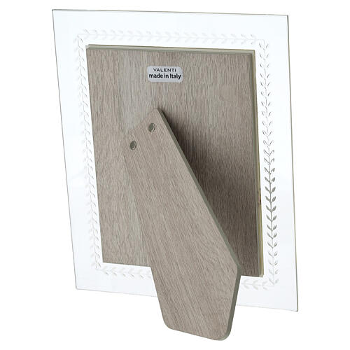 Quadro Virgem com o Menino moldura de vidro Valenti 20x15 cm 3