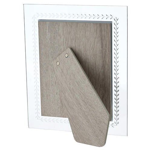 Tableau Notre-Dame de Medjugorje en verre Valenti 20x15 cm 3