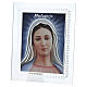 Tableau Notre-Dame de Medjugorje en verre Valenti 20x15 cm s1
