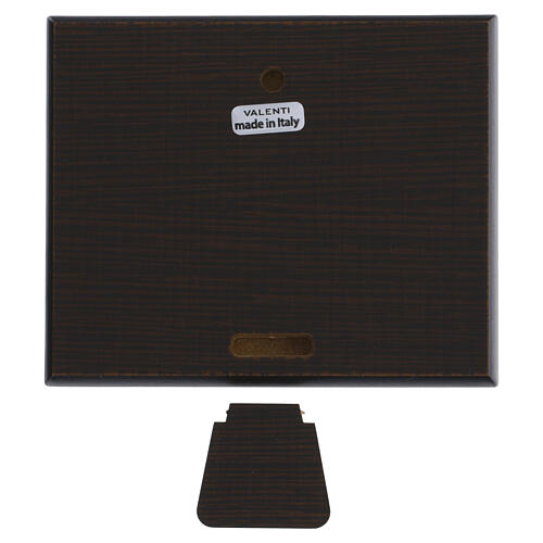 Annunciation picture small silver bilaminate, Valenti 8x10 cm 3