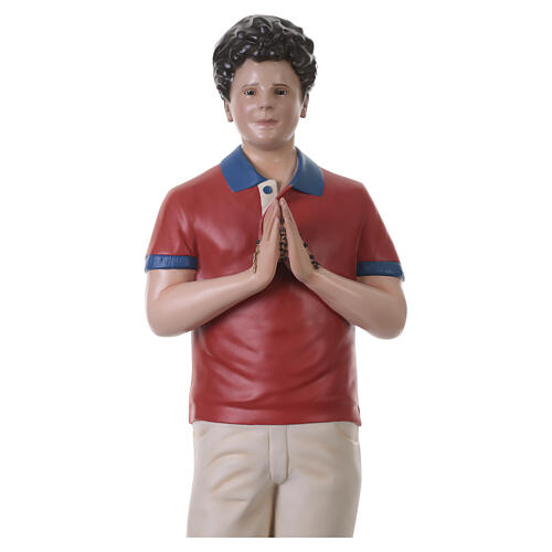 Figura świętego Karola Acutisa, 125 cm, z włókna szklanego, z oczami ze szkła 7