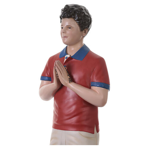 Figura świętego Karola Acutisa, 125 cm, z włókna szklanego, z oczami ze szkła 9