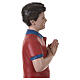 Saint Carlo Acutis statue in fiberglass, 125 cm with glass eyes s11