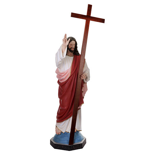 Christ the Redeemer statue, fibreglass, 63 in 7