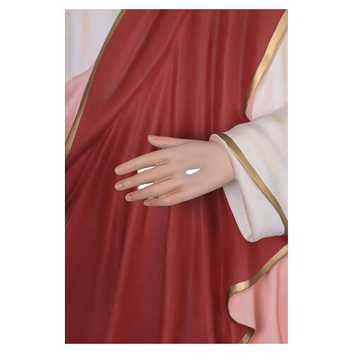 Estatua Cristo Redentor 160 cm fibra de vidrio 12