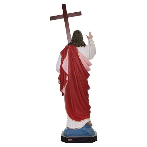 Statua Gesù Redentore 160 cm vetroresina 14