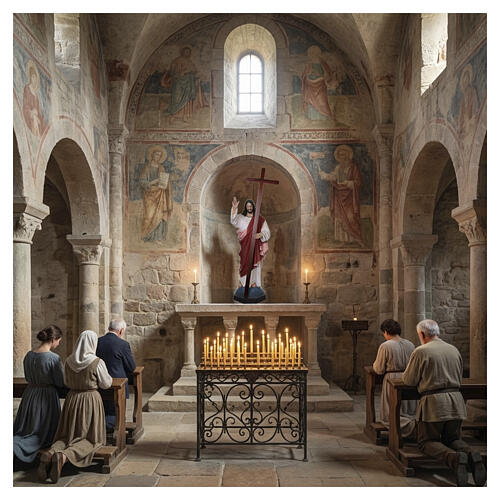 Cristo Redentor 160 cm fibra de vidro 4