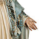 Our Lady of Miracles statue in wood paste, Crystal eyes, 100 cm s10