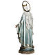 Our Lady of Miracles statue in wood paste, Crystal eyes, 100 cm s15