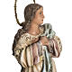 Immaculate Statue in wood paste with crystal eyes, 80 cm s7