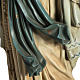 Nossa Senhora Lourdes 120 cm pasta de madeira olhos cristal acab. elegante s8