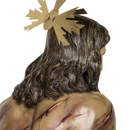 Christus an der Säule Faserholz 180 cm 12