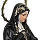 Virgen de la Soledad 80 cm pasta de madera dec. elegante s4