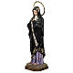Virgen de la Soledad 80 cm pasta de madera dec. elegante s7
