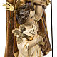 San José con el niño 60 cm pasta de madera acabado s8