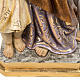 San Giuseppe con bimbo 60 cm pasta di legno finitura extra s4