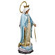 Statua Madonna Miracolosa 60 cm pasta di legno dec. elegante s6