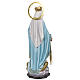 Statua Madonna Miracolosa 60 cm pasta di legno dec. elegante s9