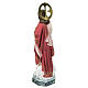Sacred Heart of Jesus statue 80cm in wood paste, elegant decorat s6