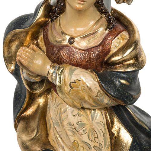 Estatua Inmaculada Concepción 50cm pasta de madera acaba 4