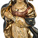 Estatua Inmaculada Concepción 50cm pasta de madera acaba s4