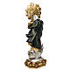 Estatua Inmaculada Concepción 50cm pasta de madera acaba s12