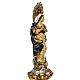 Estatua Inmaculada Concepción 50cm pasta de madera acaba s14