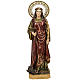 Saint Margaret statue 60cm in wood paste, extra finish s1