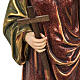 Saint Margaret statue 60cm in wood paste, extra finish s3
