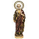 Saint Peter statue 60cm in wood paste, extra finish s1