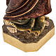 Saint Peter statue 60cm in wood paste, extra finish s4