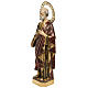 Saint Peter statue 60cm in wood paste, extra finish s6